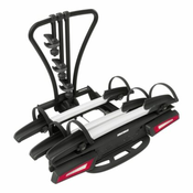 Yakima JustClick 3 EVO – avtomobilski nosilec za kolesa za vlečno kljuko – za 3 kolesa