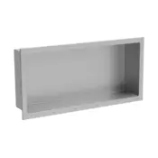 Mexen X-Wall-R nišna polica s robom 45 x 20 cm, inox - 1910452010
