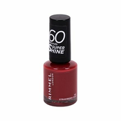 Rimmel London 60 Seconds Super Shine lak za nokte 8 ml nijansa 713 Strawberry Fizz