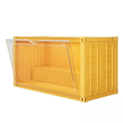 Container Display Box With Light (Yellow)