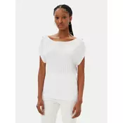 MET Majica M10 242MG Bijela Regular Fit