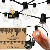 shumee LED rešitev - Vrtna girlanda - 15 m 25 LED - M2