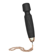 Bodywand Luxe - punjivi, mini maser vibrator (crni)