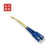 LYNX obojestranski povezovalni kabel SM, OS2, SC/SC, 9/125µm, 3m