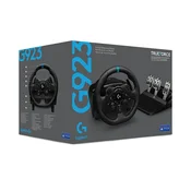 Obnovljen Logitech G923 Dirkalni Volan (PS5 | PS4 | PC) + 2 leti garancije