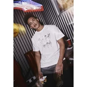 Mister Tee Majica FU Sign Language Tee, bela