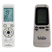 General TELAIR 5400H, 7400H, 8400H, DUAL CLIMA 8400H, DUAL CLIMA 12400H - razkošen osvetljen daljinski upravljalnik