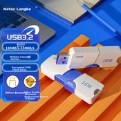 Netac USB Flash memorija, 16GB, USB 3.2, USB 3.1, USB 3.0, Bela