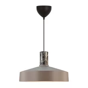 Nordlux - Lestenec na vrvici ELVAS 1xE27/60W/230V pr. 37,5 cm rjava