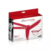 SINGLE STRAP VIBRO RED - Love 4 yu