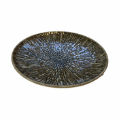 Krožnik za tapas KIZAMI, 17 cm, siva, keramika, MIJ