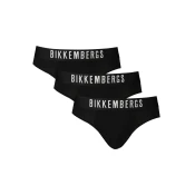 BIKKEMBERGS BLACK MEN'S SLIP