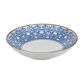 Bela/modra porcelanasta skledica za juho 1 l Azul – BonBistro