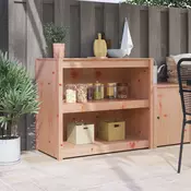 vidaXL Zunanji kuhinjski kabinet 106x55x92 cm Polno les douglasov bor