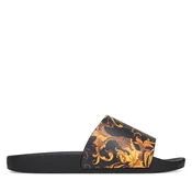 Versace Jeans Couture Nizki natikači rumena/oranžna/črna