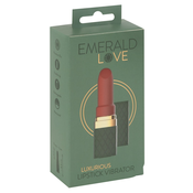 Emerald Love Luxurious Lipstick Vibrator, 10 režima vibracije, Vodootporan