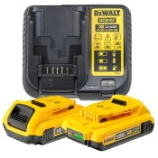 Dewalt akumulatorski kompaktni vrtalnik 18V XR Li-Ion 2x 2,0Ah DCD771D2