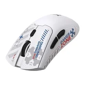 Brezžična gaming miška ONIKUMA DM01 2.4GHz/Bluetooth, 800-12,800 DPI - white