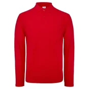 MAJICA DUGI RUKAVI POLO B&C ID.001 LSL 180G CRVENA M