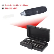 1/2 komplet ročnih udarnih izvijačev. 11-delni 515.1003 ks tools