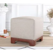 Atelier del Sofa Tabure Lenover, 50x47x50cm, Krem