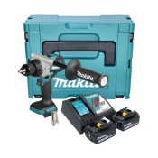 MAKITA DDF492RGJ Akumulatorski vrtalnik vijačnik LXT 18V (2 x 6,0Ah + DC18RC + MAKPAC 2)