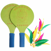 Merco Battledor lopar za badminton, lesen, zelen