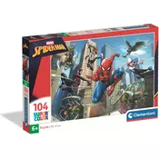 Clementoni - Puzzle Spiderman: Ekipa Spider-Heroes - 100 kosov