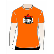 Majica logo Buddha Oranžna