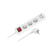 Podaljšek 3 vtičnice + 2 USB vrata z izklopom, 5m - Rebel