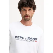 Pulover Pepe Jeans moški, bela barva, PM5800029
