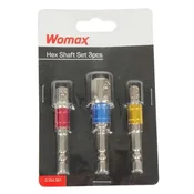 Womax Set adaptera za nasadne kljuceve 3 kom