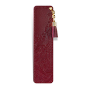 Princ Leather Obeleživac za knjige, Bordo