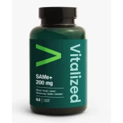 Vitalized SAMe+, 200 mg, 60 kapsul