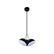 Klausen 143000 - LED luster na sajli CROWD 3xLED/20W/230V crni