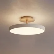 UMAGE LED stropna svetilka Asteria UP PLUS, biserno bela, O 31 cm CCT - Dnevna soba/jedilnica - Dizajn - biserno bela, medenina - Kovina