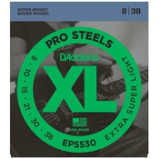 DAddario EPS530 ProSteels Extra-Super Light 08-38