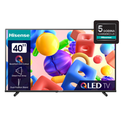 Hisense Televizor 40A5KQ 40, Smart, 1920x1080, QLED, Wi-Fi, Crni