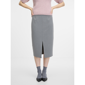 Grey womens sheath midi skirt ORSAY - Womens