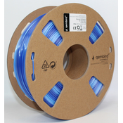 GEMBIRD 3DP-PLA-SK-01-ICE PLA Svilenkasti led Filament za 3D stampac 1.75mm, kotur 1KG Ice blue + dark blue