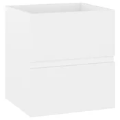 Vidaxl Omarica za umivalnik bela 41x38,5x45 cm inženirski les