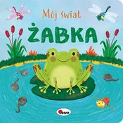 shumee MOJ Žabji svet Knjiga z interaktivnimi zgodbami o žabah v