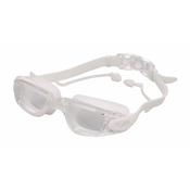 Merco Silba plavalna očala z ušesnimi čepki bela 1 kos