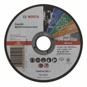 Bosch Rezna ploca ravna Rapido Multi Construction Bosch ACS 60 V BF, 125 mm, 1,0 mm ( 2608602385 )