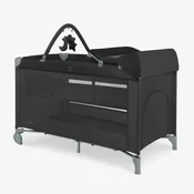 Kikka Boo Krevetac So Gifted PLUS premium 2 nivoa sa pultom Black
