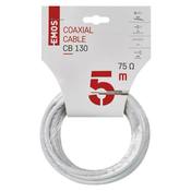 EMOS Koaksialni kabel CB130, 5m S5373