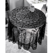 Namizni prt KILLSTAR - Asra Lace - Črna - KSRA010365