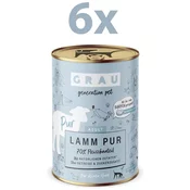 Grau GP Adult konzerva za pse, janjetina, 6 x 400 g
