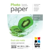 ColorWay | 220 g/m2 | A4 | Mat dvostranski foto papir