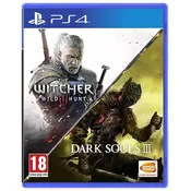 BANDAI NAMCO igra Dark Souls III + The Witcher 3: Wild Hunt (PS4)